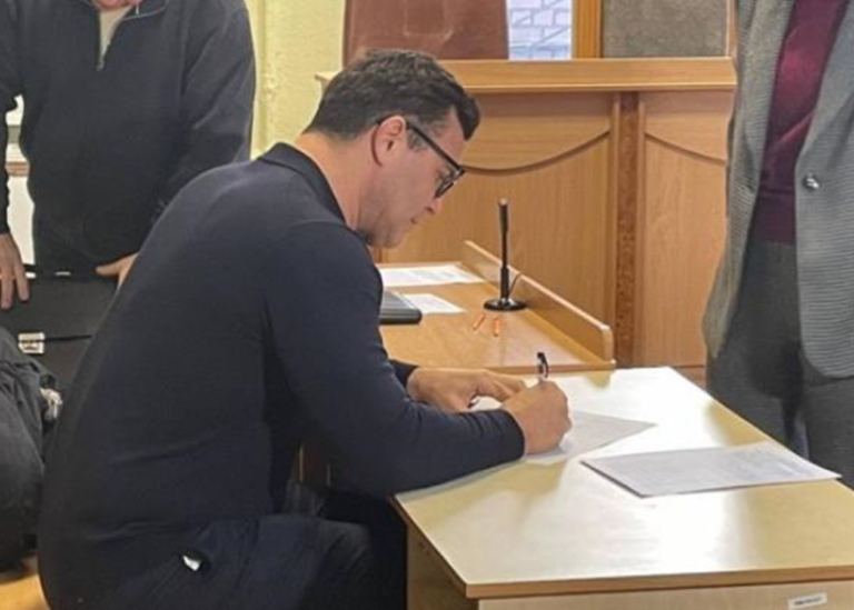 Побиття військового: Тищенко вперше з’явився на судове засідання