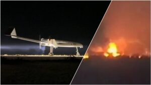 Ударні безпілотники масово атакували Москву і Підмосков’я 