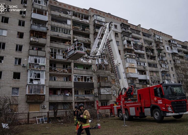 У Сумах озвучили масштаби руйнувань через атаку РФ