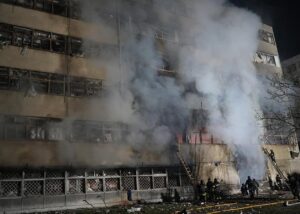 У Харкові показали наслідки атаки на місто