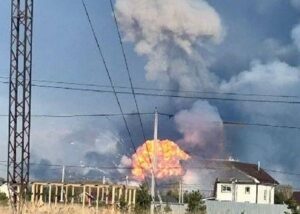 Пожежа на арсеналі у РФ: з'явилися супутникові фото