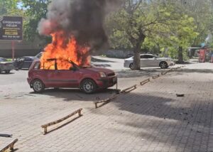 Дрони росіян атакували центр Херсона: є потерпілі