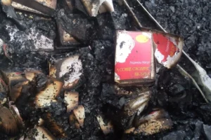 Внаслідок обстрілу Києва знищено офіс і склад видавництва «Український пріоритет»