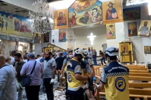 Теракт у Дамаску: смертник підірвав себе під час служби в церкві, десятки людей загинули