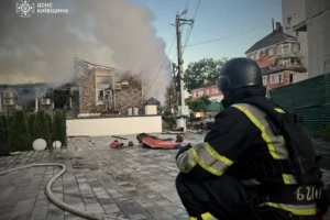 Масована атака дронів на Київщину: є загибла і поранені (фото)