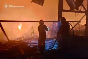 Росіяни пошкодили транспортне підприємство і медзаклад на Дніпропетровщині