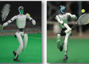 Китайські вчені навчили робота грати в теніс