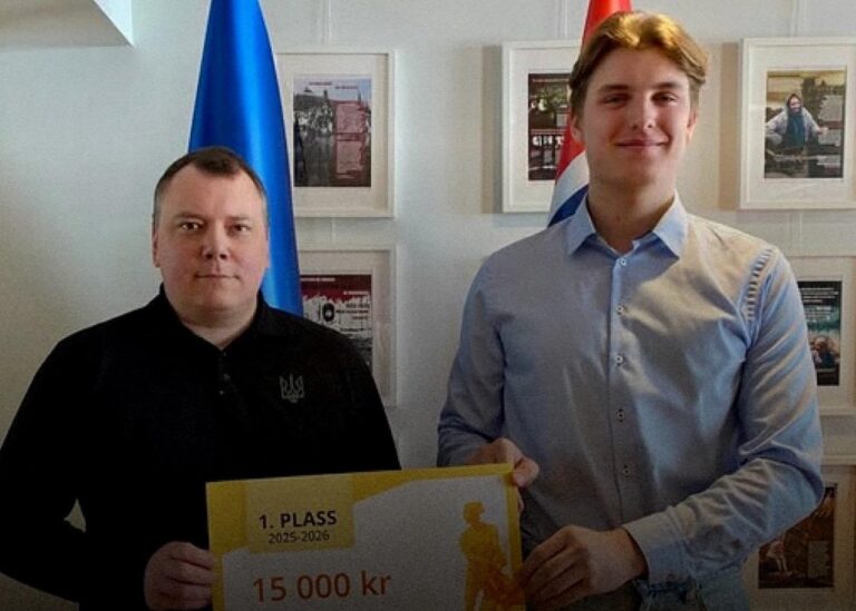 Підліток з Норвегії задонатив ЗСУ свою нагороду на олімпіаді