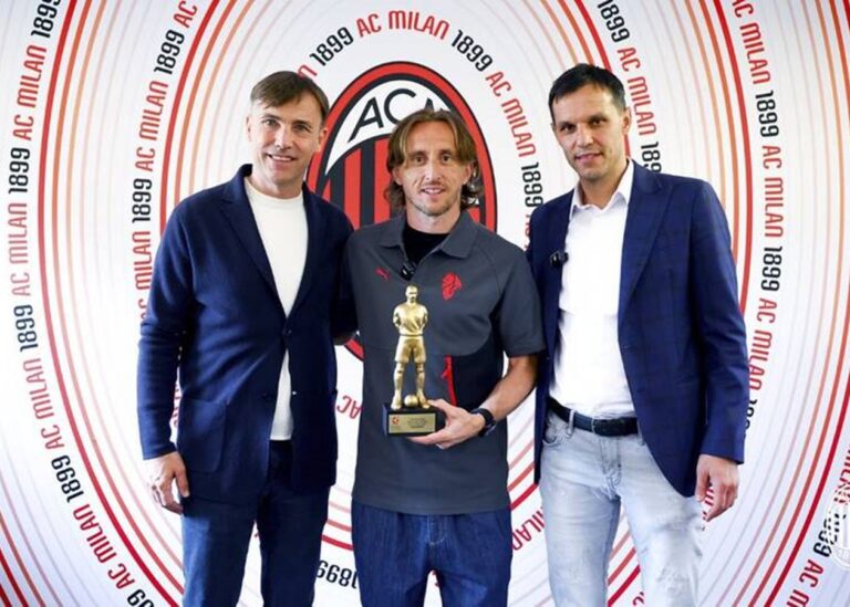 Модріч у 14-й раз став футболістом року в Хорватії