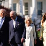 Трампи прийняли у Білому домі короля Чарльза і королеву Каміллу