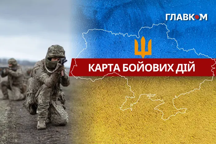 Карта бойових дій в Україні станом на 17 квітня 2026 року