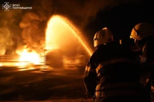 Росія атакувала підприємство на Полтавщині: без газу залишились тисячі людей