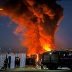 Нічна атака: на Київщині сталася масштабна пожежа