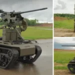Tanchik Droid 12.7 відправляється на фронт, нищити окупантів: Міноборони допустило до використання черговий наземний роботизований комплекс з унікальними характеристикамийІ
