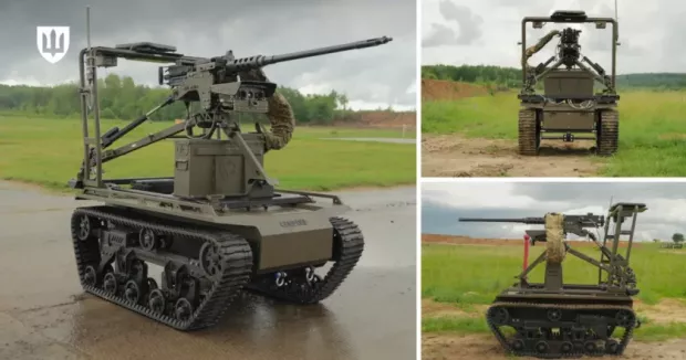 Tanchik Droid 12.7 відправляється на фронт, нищити окупантів: Міноборони допустило до використання черговий наземний роботизований комплекс з унікальними характеристикамийІ