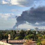 Атака БпЛА на РФ: у Таганрозі й на Азові пожежі