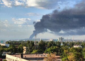 Атака БпЛА на РФ: у Таганрозі й на Азові пожежі