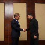 Зеленський зустрівся з керівником МЗС Німеччини