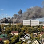 Друга пожежа за добу: під Москвою палає склад