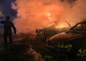 Руйнування у трьох районах: наслідки атаки на Київ